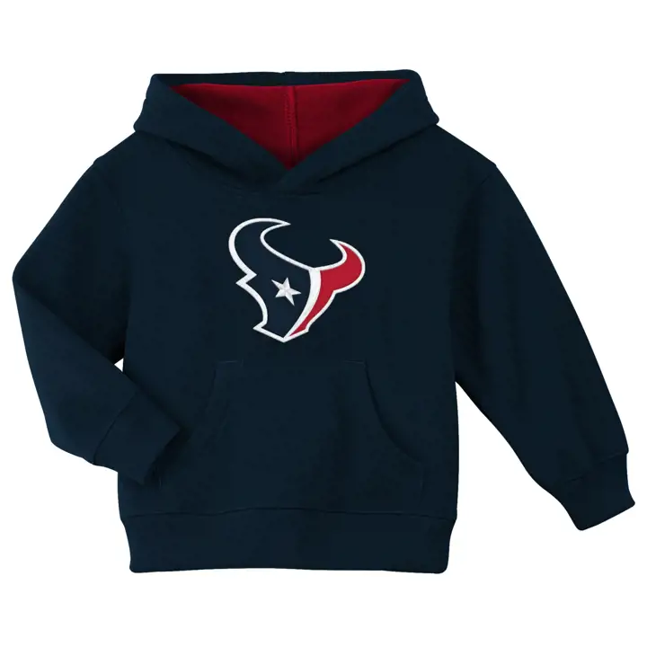 Chandail à capuchon à logo Houston Texans NFL Prime pour tout-petit marine