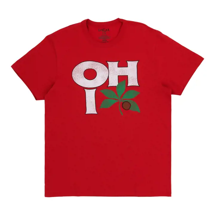 RED pile de noms d'états de l'OHIO