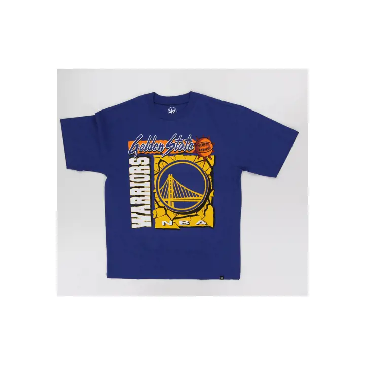 T-shirt Bleu Golden State Warriors NBA Side Step Foundation