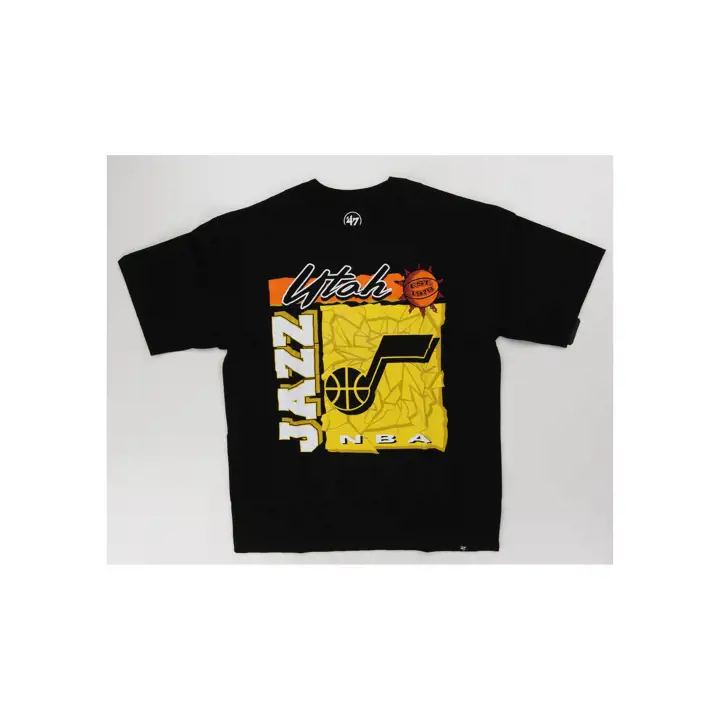 T-shirt BLK Utah Jazz NBA Side Step Foundation