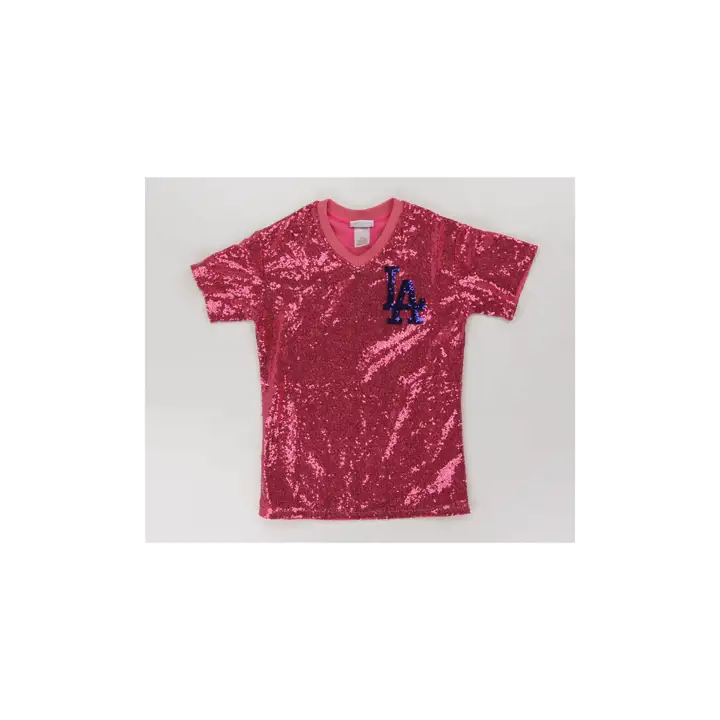 T-shirt à sequins N&N Shohei Ohtani pour fille MLB Los Angeles Dodgers