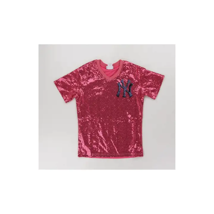 T-shirt fille à sequins N&N MLB New York Yankees Aaron Judge