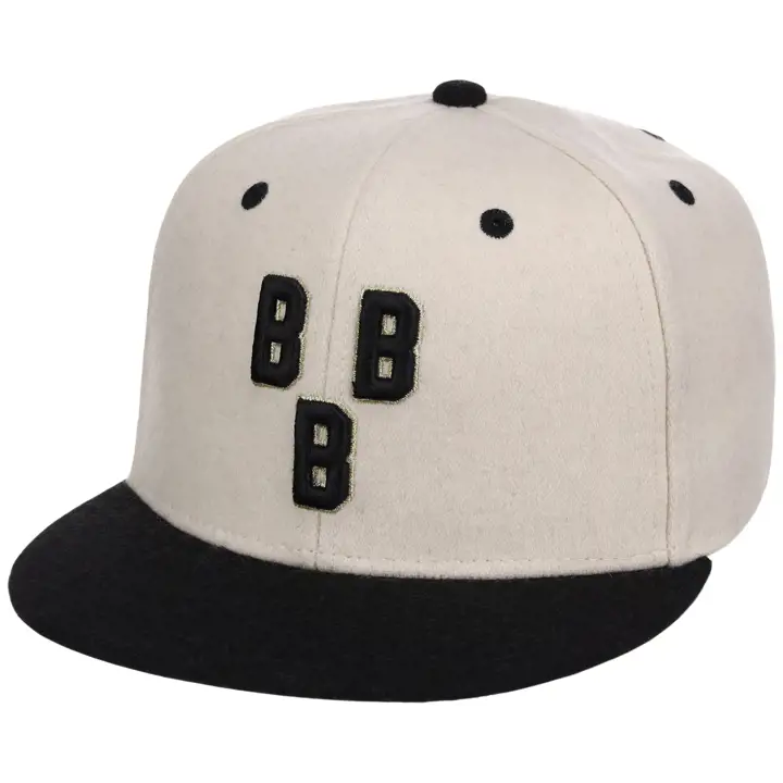 BIRMINGHAM BLACK BARONS EFF NLB Casquette ajustée Ballpark IVO/BLK