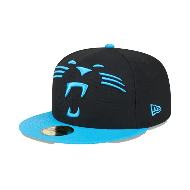 Carolina Panthers NFL Logo Elements 5.0 59FIFTY NOI/TURQUOISE