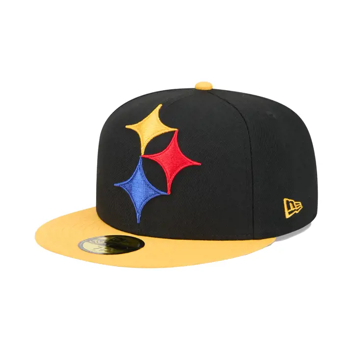 Pittsburgh Steelers NFL Logo Elements 5.0 59FIFTY BLK/GL