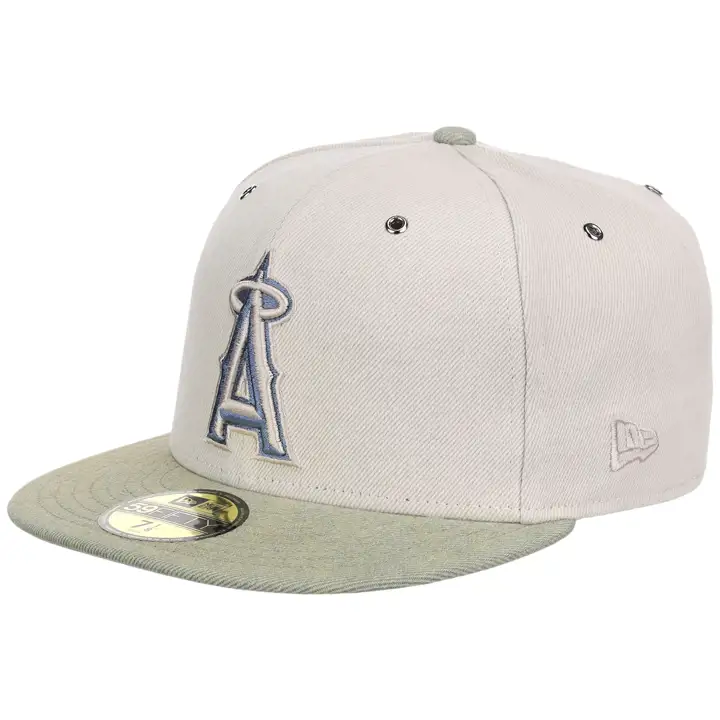 ANAHEIM ANGELS DENIM 2-TONE 59FIFTY LBL/BLUE