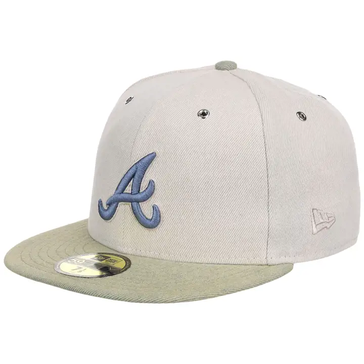 ATLANTA BRAVES DENIM 2-TONE 59FIFTY LBL/BLEU
