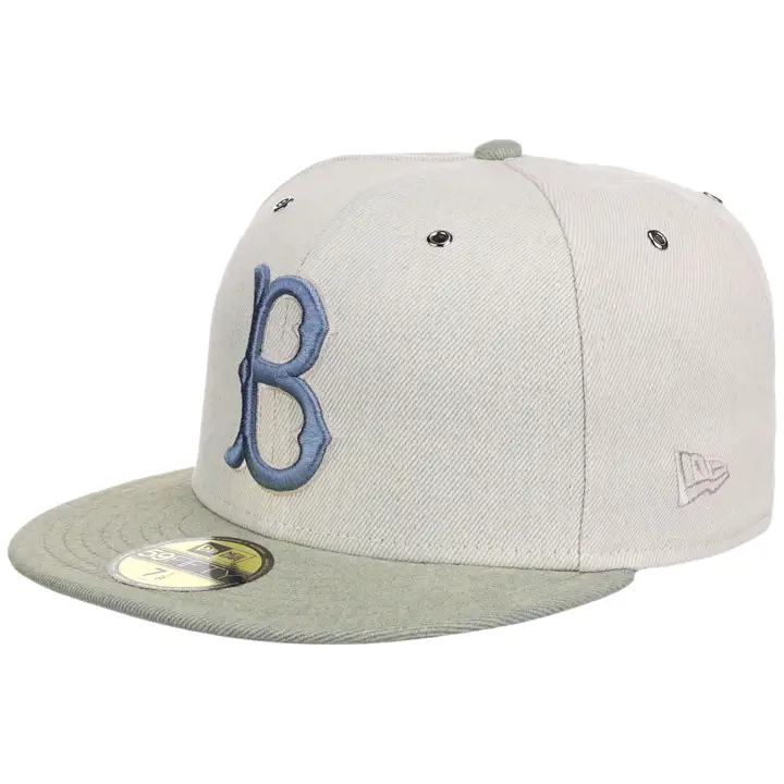 CASQUETTE 59FIFTY BROOKLYN DODGERS EN JEAN BICOLORE BLEU CLAIR/BLEU