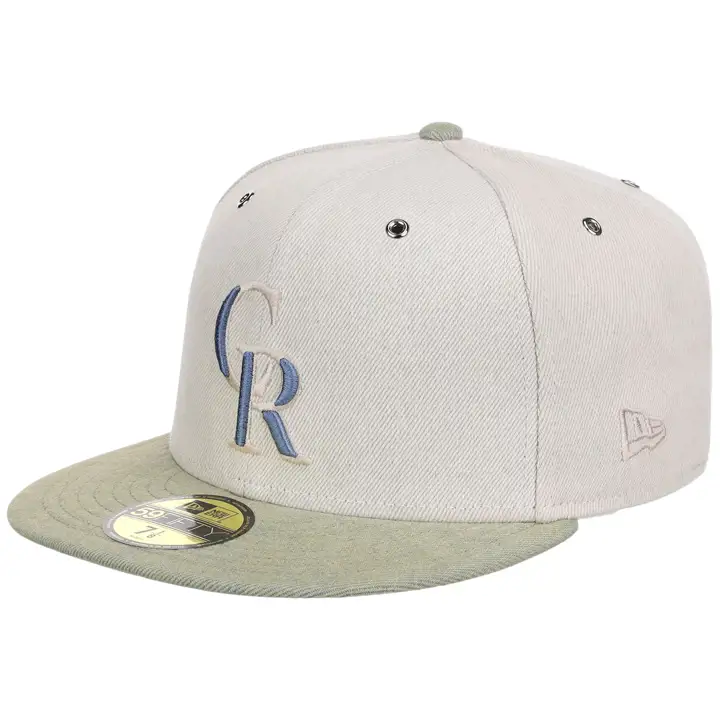 COLORADO ROCKIES DENIM 2-TONE 59FIFTY LBL/BLUE