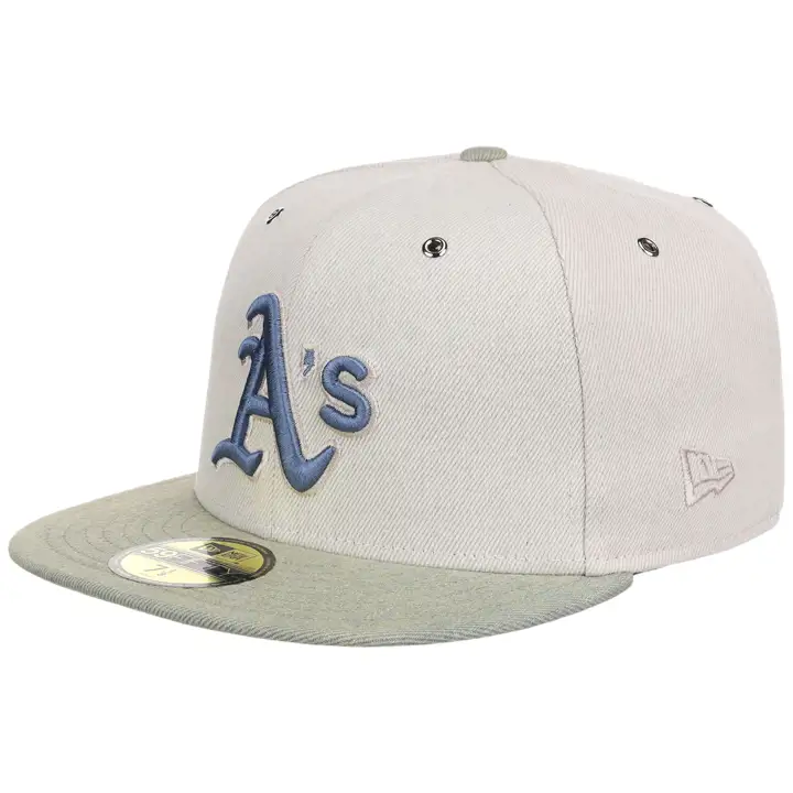 OAKLAND ATHLETICS DENIM 2-TONE 59FIFTY LBL/BLUE