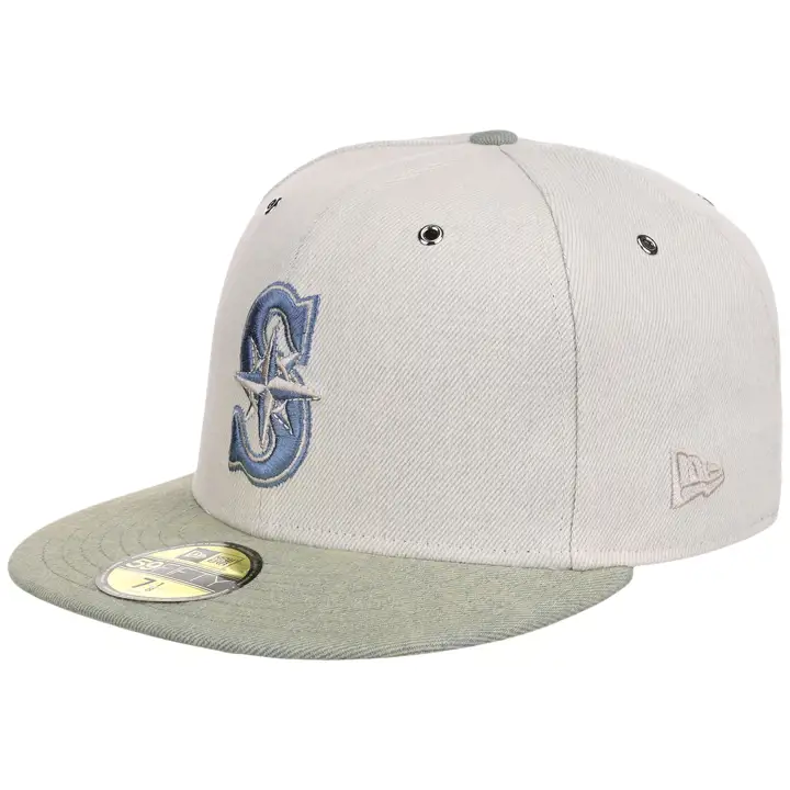 CASQUETTE SEATTLE MARINERS DENIM 2-TONE 59FIFTY LBL/BLEUE
