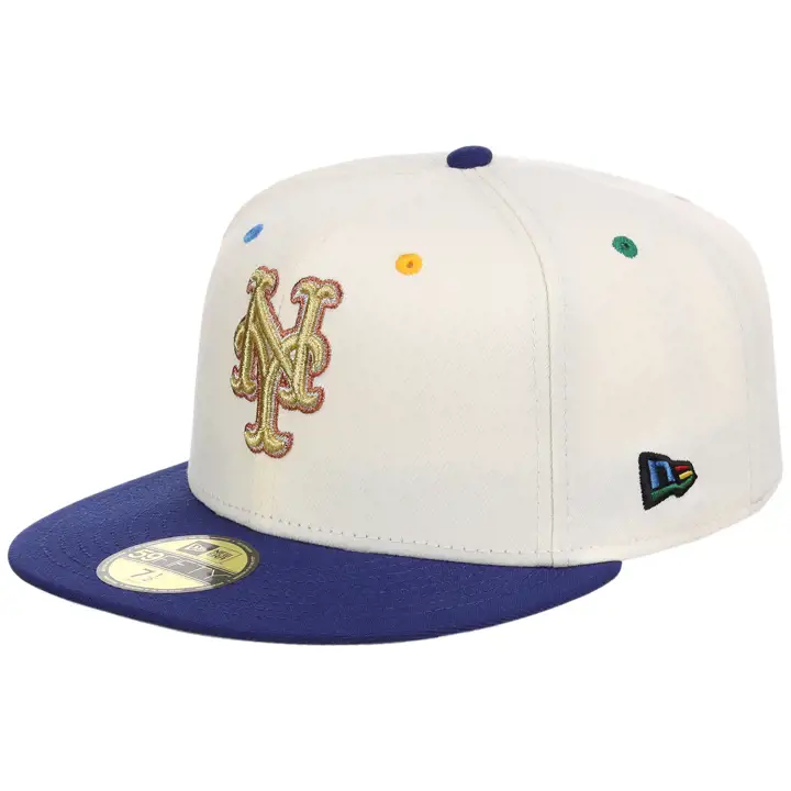 New York Mets MLB World Games 59FIFTY DKGRY/RBL/GRY