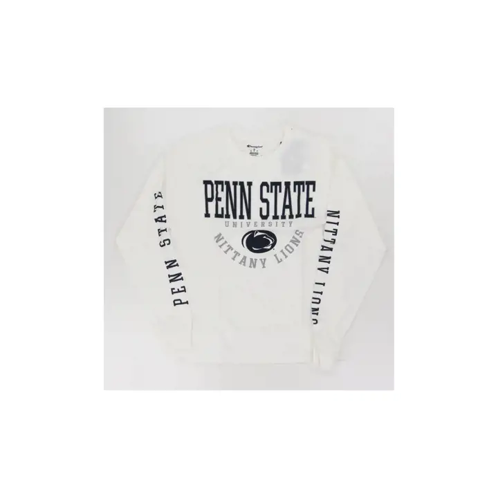 T-shirt manches longues NCAA Penn State Nittany Lions Multi Hit blanc