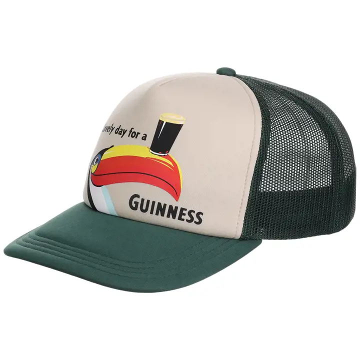 Guinness Beer Foam Trucker Tan/GRN