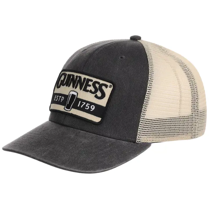 Guinness Beer Six-Panel Trucker BLK