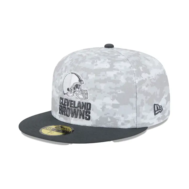 Cleveland Browns 24 NFL Salute to Service 59FIFTY CAMO/BLK