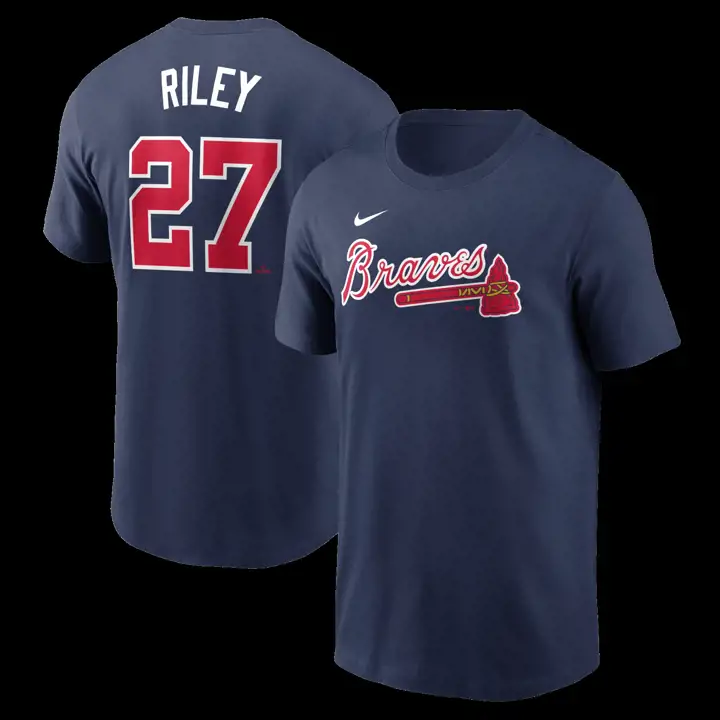 Atlanta Braves MLB Nike Fuse N&N Player T-Shirt Austin Riley
