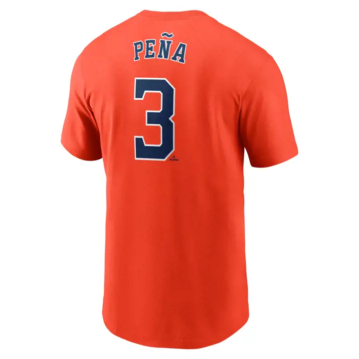 T-shirt Joueur MLB Nike Fuse N&N Houston Astros Jeremy Peña
