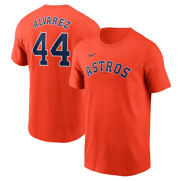 T-shirt Nike Fuse N&N Joueur MLB Houston Astros Yordan Alvarez