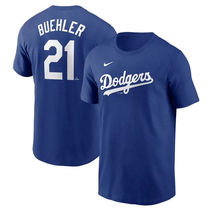 T-shirt Los Angeles Dodgers MLB Nike Fuse N&N Joueur Walker