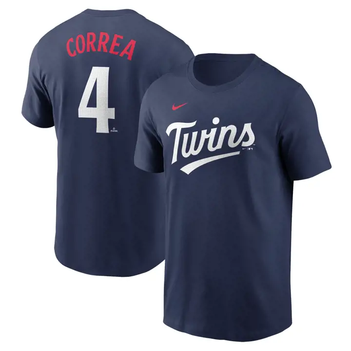 Minnesota Twins MLB Nike Fuse N&N T-Shirt de joueur Carlos Corr