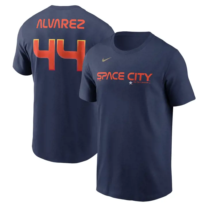 T-shirt Yordan Alvarez Astros MLB City Connect Fuse N&N