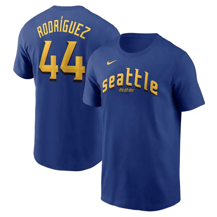 T-shirt joueur Fuse N&N MLB City Connect Mariners Julio Rodr