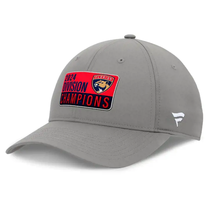 FLORIDA PANTHERS 24 NHL LR Champions de Division GRIS Adj