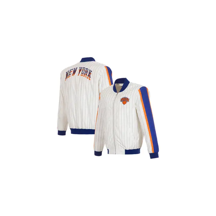 Blouson bombardier New York Knicks NBA City Edition Shortcut 24 Blc