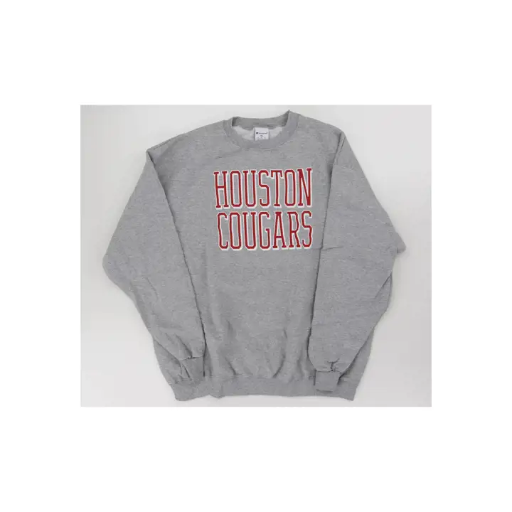 Houston Cougars NCAA Powerblend Crew GRIS