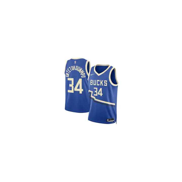 Maillot Swingman Bucks NBA Youth City Edition 24 Giannis Ante