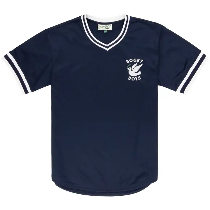 Bogey Boys Bogey Boys X EFF Pullover V-Neck Jersey marine/blanc