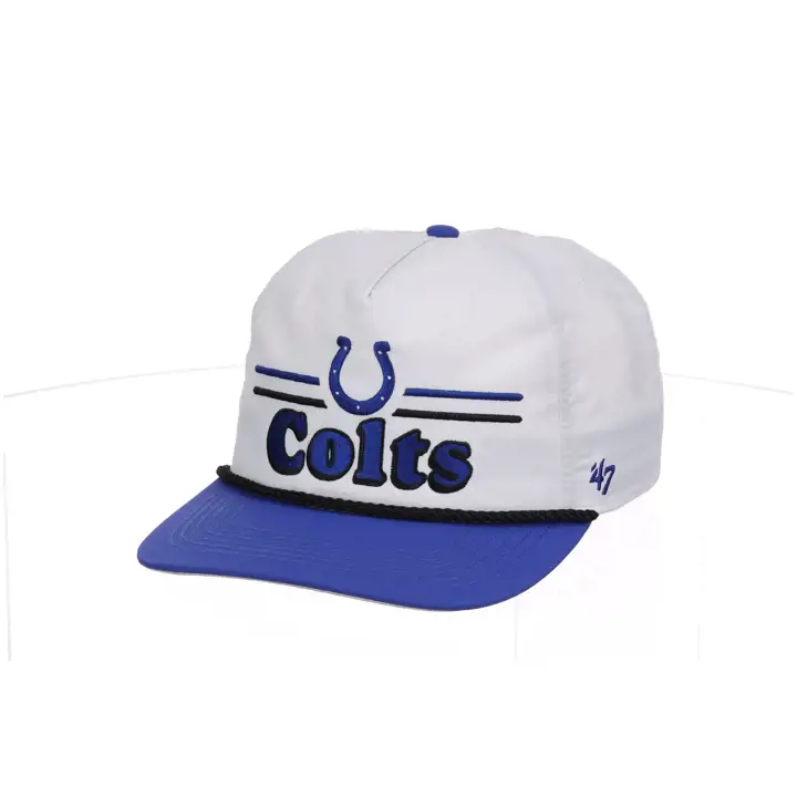 INDIANAPOLIS COLTS Casquette NFL Campscape 2 tons « 47 Hitch » BLANC
