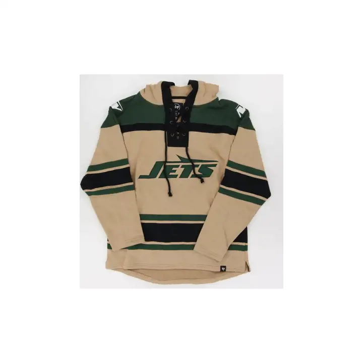 New York Jets NFL Hommes 47 Khaki Lacer 24 Kha