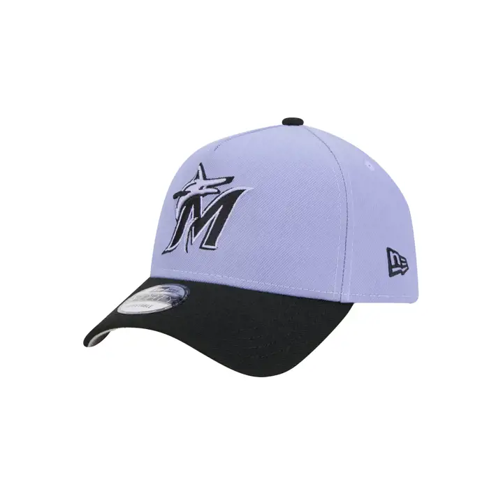 Miami Marlins MLB LAVANDE/NOIR A-FRAME 9FORTY Lav/ noir/ gr