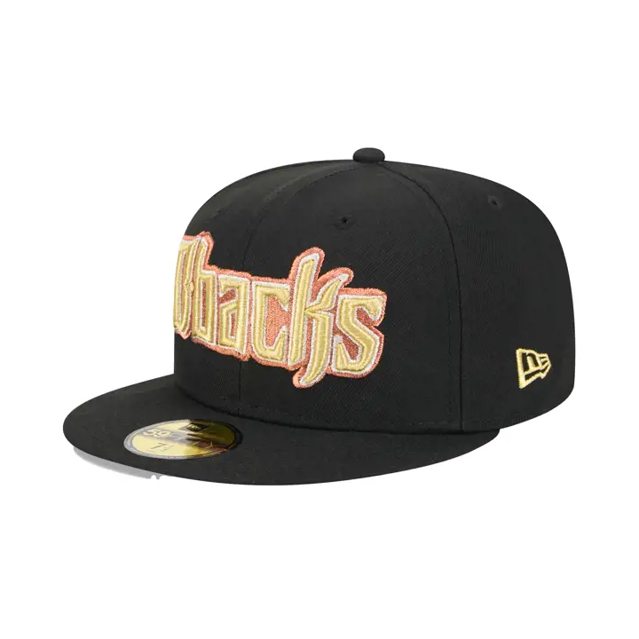 ARIZONA DIAMONDBACKS MLB MEDALS 59FIFTY BLK 10e ANN