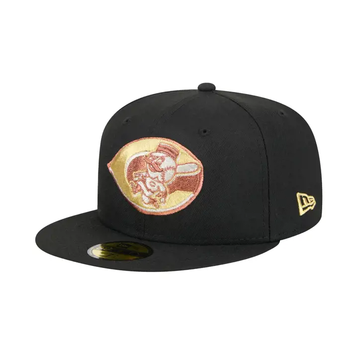 CINCINNATI REDS MLB MEDALS 59FIFTY NOIR INAUG 2003