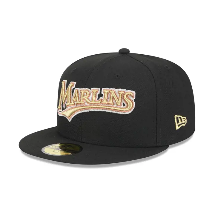CASQUETTE 59FIFTY MLB FLORIDA MARLINS NOIR WS 1997