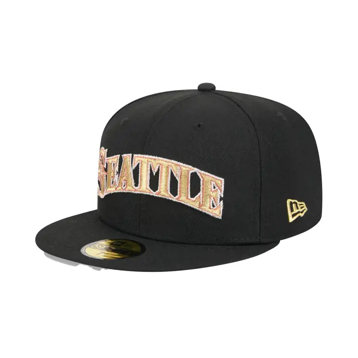 Casquette 59FIFTY MLB Seattle Mariners avec médailles - Noir ASG 2023