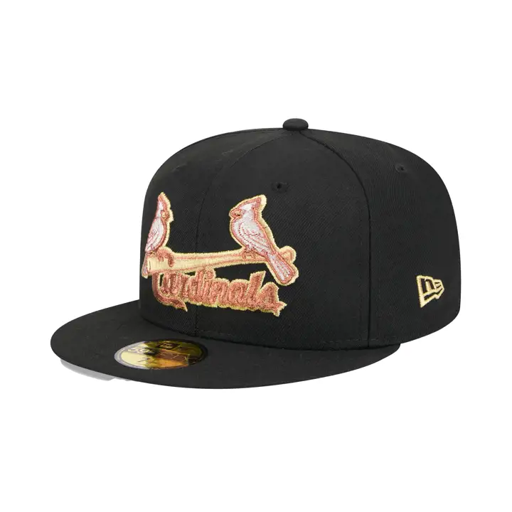 CASQUETTE 59FIFTY MLB ST. LOUIS CARDINALS MÉDAILLES NOIRE 125ÈME ANNIVERSAIRE
