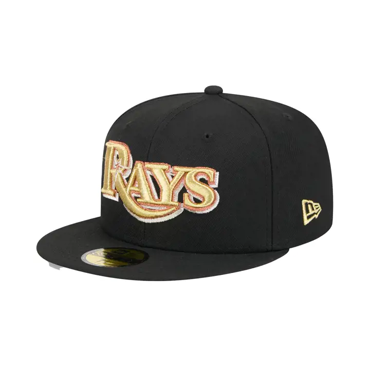 TAMPA BAY RAYS MLB MEDALS 59FIFTY BLK TROPICANA FIELD