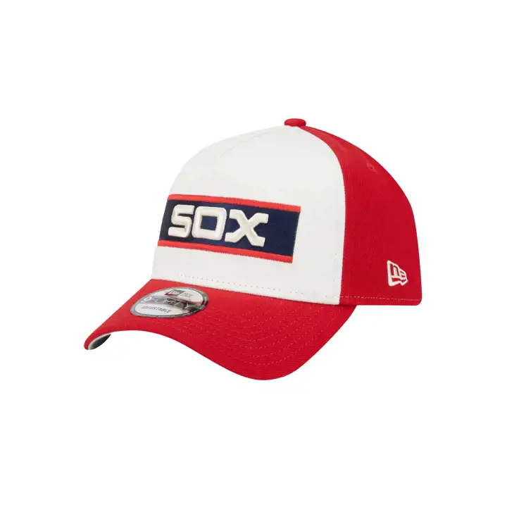 CASQUETTE CHICAGO WHITE SOX MLB PATRIOT A-FRAME 9FORTY argent/ argent/ rouge