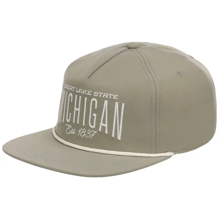 Casquette Michigan Color Pack Nylon Golfer OLV/WHT