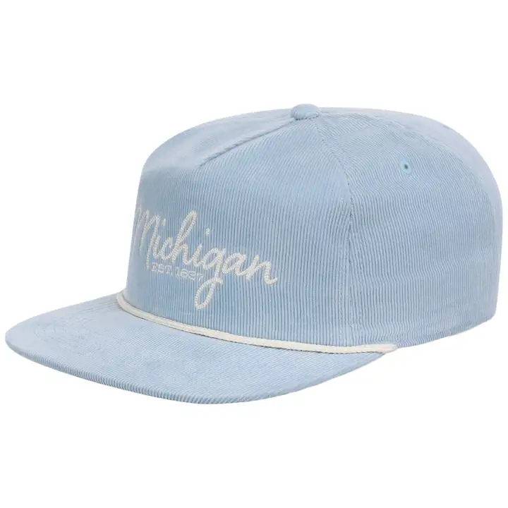 MICHIGAN Ensemble de Couleurs Corduroy Golfer LBL/WHT