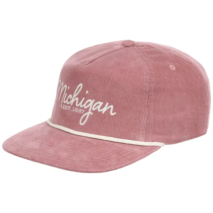 MICHIGAN Color Pack Cord Golfer ROSE/BLC