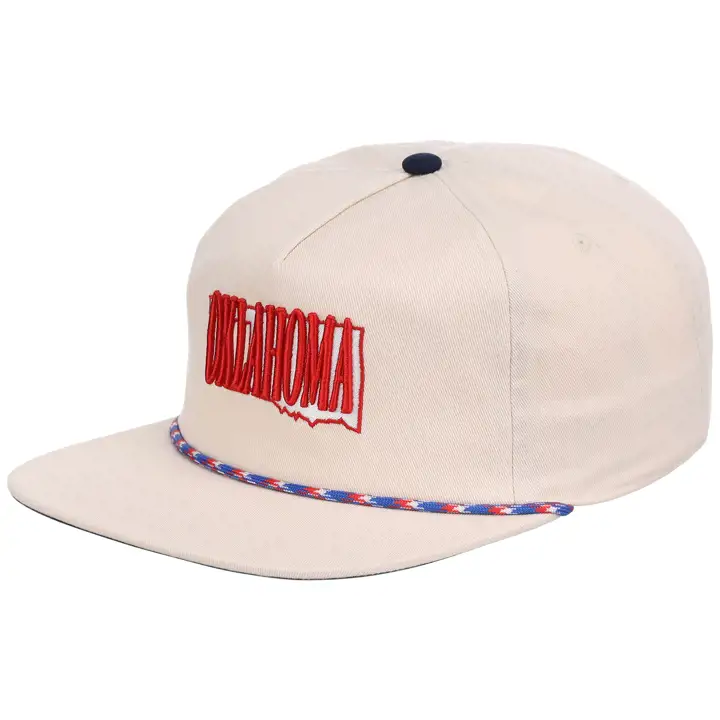 Corde de golfeur tricolore Oklahoma IVO/RED