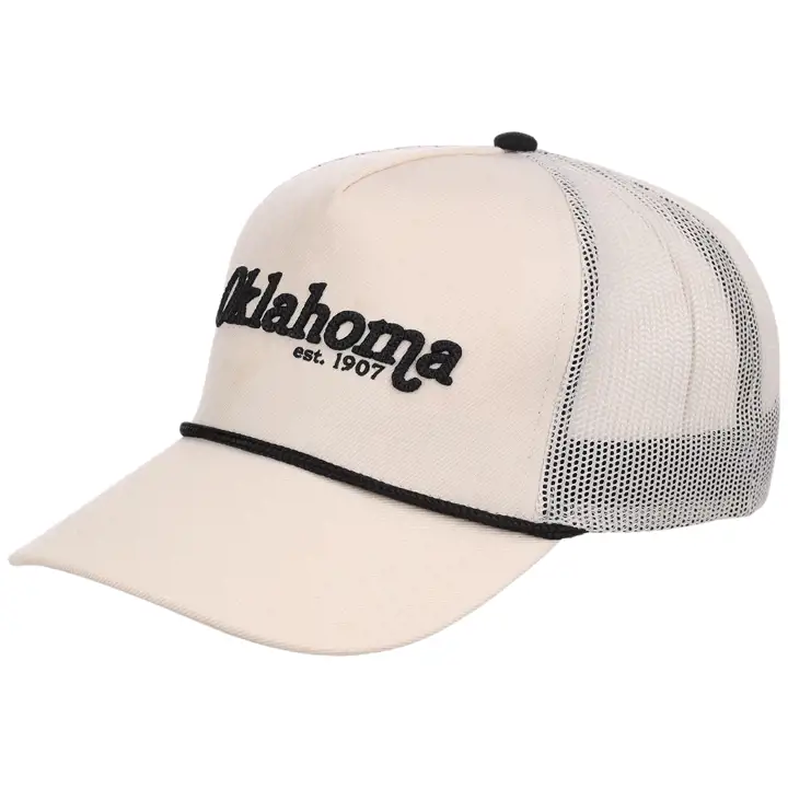 Oklahoma State Est. A-Frame Trucker IVO/BLK