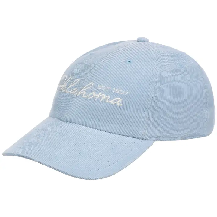 Casquette Papa en Velours Côtelé Oklahoma Color Pack LBL/WHT