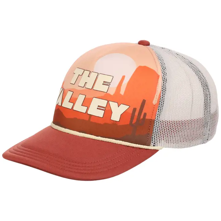Casquette Trucker PHOENIX Mousse Locale MARRON/BLANC