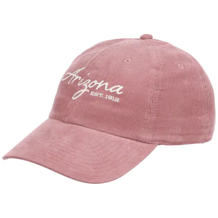 Casquette Dad en Velours Côtelé Arizona Color Pack Rose/BLC